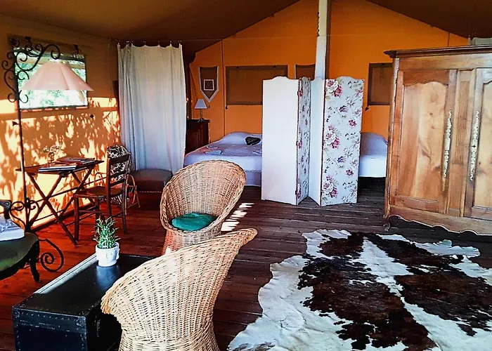 Luxuszelt Le De Loge & Broc La Possonnière